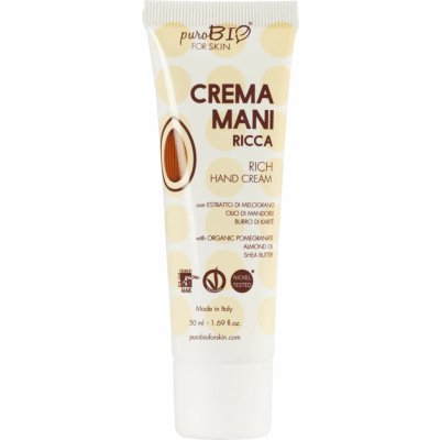 puroBIO cosmetics forSKIN Rich Hand Cream 50 ml – Zboží Mobilmania