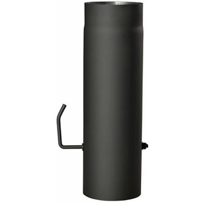STEEL Processing Roura kouřová s klapkou 130mm/500 t.1,5mm ČER 654165 – Zboží Dáma