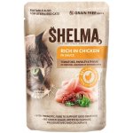 Shelma Cat kuřecí a rajčata 28 x 85 g – Zboží Mobilmania