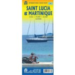 mapa Martinique Guadeloupe 1:65 t. 1:100 t. ITM – Zboží Dáma