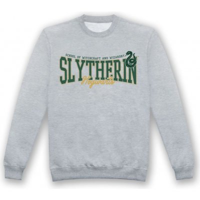 Bioworld mikina Zmijozel Harry Potter šedá – Zboží Dáma