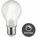 Paulmann LED Filament žárovka bílá/mat 9W E27 neutrální bílá stmívatelné 288.15 – Hledejceny.cz