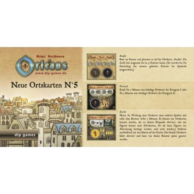 DLP Games Orléans: Ortskarten 5 – Zboží Živě