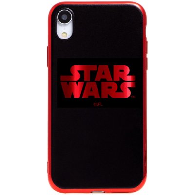 Pouzdro AppleMix STAR WARS Apple iPhone 5 / 5S / SE - gumové - černé / červené – Sleviste.cz