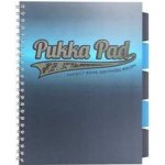 Pukka Pad spirálový blok Elektra A4, linky 8 mm, zelený 200 listů – Hledejceny.cz