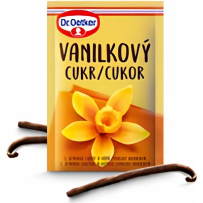 Dr. Oetker Vanilkový cukr 8 g – Sleviste.cz