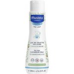Mustela Bébé No Rinse Cleansing Milk čisticí tělové mléko pro dětskou pokožku od narození 200 ml – Zboží Mobilmania