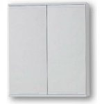 HOPA Závěsná skříňka se zrcadlem Basic I, II, rozměry skříněk 46 × 55 × 15 cm OLNPSD4655 – Hledejceny.cz