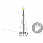 D47220 Vánoční dekorace světelná pyramida 180 cm teple bílá Nexos Trading GmbH & Co. KG