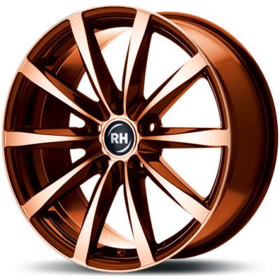 RH Gt Rad 11X19 5X130 ET65 orange polished | Zboží Auto