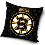 TipTrade Velurový Polštář NHL Boston Bruins 40x40 – Zboží Dáma