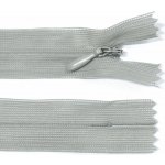 Spirálový zip no.3 skrytý nerozepínací 20cm - více barev color: 717 šedá – Hledejceny.cz