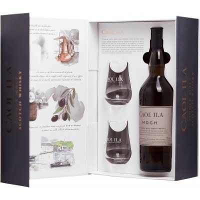 Caol Ila Moch 43% 0,7 l (dárkové balení 2 sklenice)