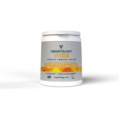 Vegetology Vitashine vitamin D3 v tabletách 1000iu 60 tablet