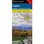 Virginia USA cestovní mapa GPS komp. NGS – Sleviste.cz