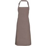 Premier Zástěra dlouhá barevná bez kapsy houbová hnědá – Zboží Dáma