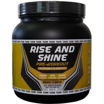 Titanus Pre-workout RISE and SHINE 600 g