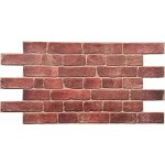 Impol Trade 3D PVC CPVC6 960 x 480 mm cihla červená s šedou spárou 1ks – Zboží Mobilmania