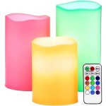 DZL LED svíčky set 3 ks na baterie s dálkovým ovládáním 3LED-12 – Hledejceny.cz