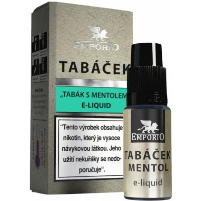 Imperia Emporio Tobacco Menthol 10 ml 3 mg – Hledejceny.cz