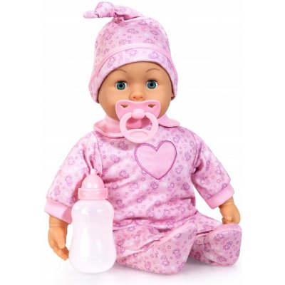 Bayer Design Miminko First Words Baby 38 cm růžové – Hledejceny.cz