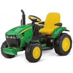 Peg-Pérego John Deere Ground Force traktor s vlečkou 12V zelená – Hledejceny.cz