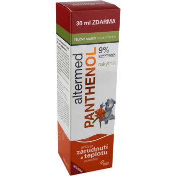 Altermed Panthenol 9% tělové mléko s rakytníkem 230 ml