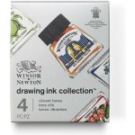 Tuše Winsor & Newton Drawing Ink Vibrat Tones sada 4 ks – Hledejceny.cz