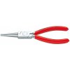 Kleště kulaté Rovné kulaté kleště 160 mm Knipex typu Langback chromované - 3033160