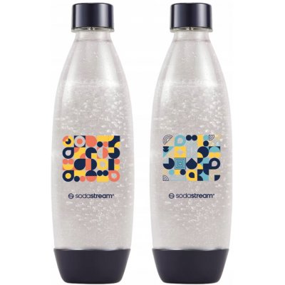 Láhve SodaStream Fuse Bubble Mosaic 2 ks x 1L – Zboží Dáma