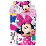 Jerry Fabrics povlečení Minnie růžové 100 x 135 cm 40 x 60 cm – Sleviste.cz