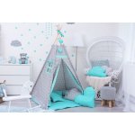 BabyTýpka Teepee Stars mentol – Zboží Dáma