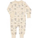 Bambusové dětské rostoucí pyžamo overal Beige panda Geggamoja – Zboží Dáma