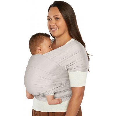 Ergobaby Šátek Mesh Baby Wrap Soft šedá – Zboží Dáma