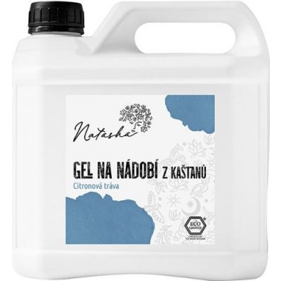 Natasha Gel na nádobí z kaštanů Citronová tráva 3 l – Zboží Dáma