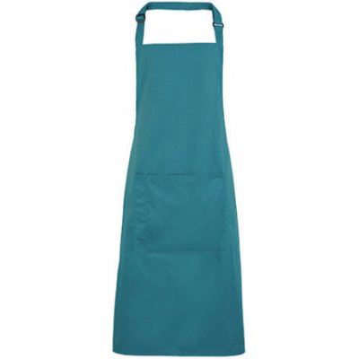 Premier Workwear Pracovní zástěra za krk s kapsou PR154 Teal Pantone 3155 72x86cm – Hledejceny.cz