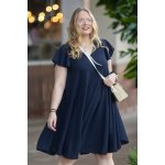 Italy fashion Letní šaty VIVIENE Černá – Sleviste.cz