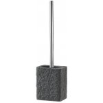 Gedy ARIES WC štětka na postavení, antracit, AR3385 – Zboží Dáma