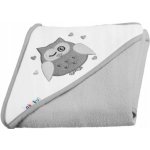 Akuku osuška s kapucí 80x80cm SOVIČKA TYRKYSOVÁ – Zboží Dáma