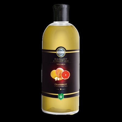 Topvet Wellness Grapefruit v mandlovém oleji koupelový a tělový olej 500 ml – Zbozi.Blesk.cz