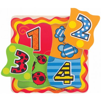 Bigjigs Toys Moje první počítací puzzle – Zbozi.Blesk.cz