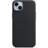 Pouzdro a kryt na mobilní telefon Apple Apple Leather Case s MagSafe pro iPhone 14 Plus - temně inkoustový MPP93ZM/A