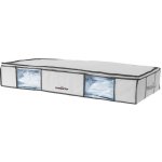 Compactor Sada 2 úložných boxů pod postel s vakuovým obalem XLarge Underbed Life 105 x 15,5 cm bílá – Sleviste.cz