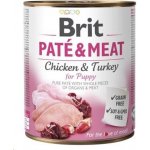 Brit Paté & Meat Puppy Chicken & Turkey 800 g – Zboží Mobilmania