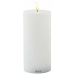 SIRIUS Dobíjecí LED svíčka Sille bílá 7,5 x 15 cm – Hledejceny.cz