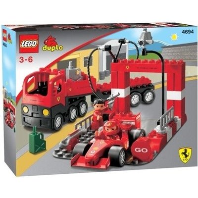 LEGO® DUPLO® 4694 Ferrari F1 Racing Team od 2 399 Kč - Heureka.cz