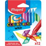 Maped Trojhranné voskovky Color´Peps Wax 12 barev – Hledejceny.cz