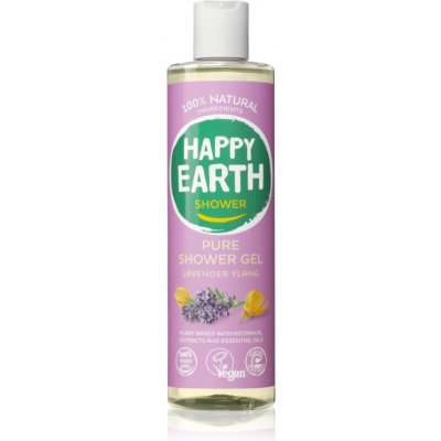 HAPPY EARTH Levandule & Ylang sprchový gel 300 ml – Hledejceny.cz