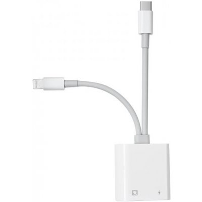 AppleKing adaptér USB-C a 8 Pin Male na ethernet RJ45 a nabíjecí 8 Pin Female pro iPhone / iPad – Hledejceny.cz