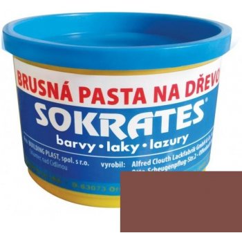 SOKRATES Brusná pasta na dřevo 250g mahagon tmavý